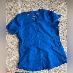 Healing hands scrub top